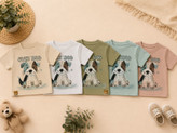 تیشرت وشورت کد طرح cat dog
